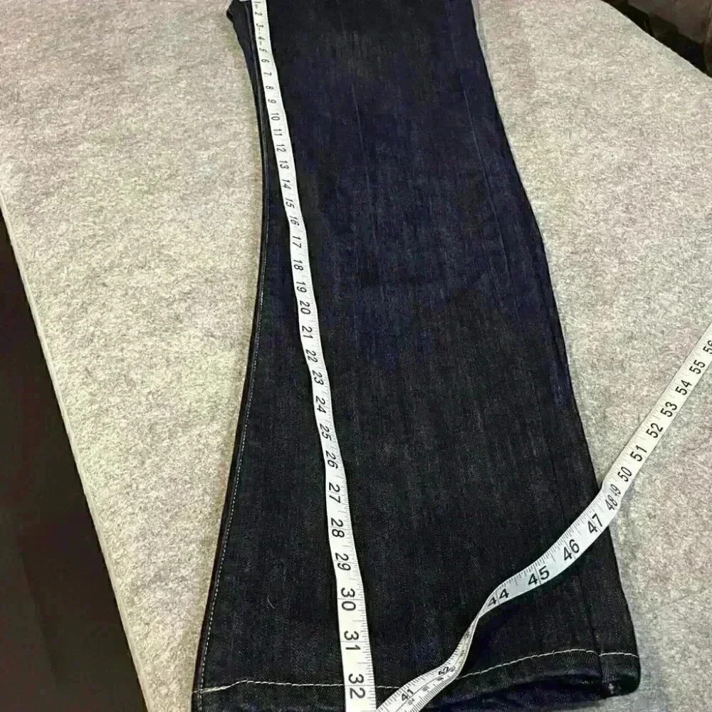 Fidelity Denim Octavia Wide Leg Denim Dark Wash 30” waist and 32 inch inseam - Picture 2 of 8